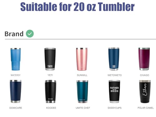 20 oz Spillproof Tumbler Lid - 2 Pack Black Replacement Lids
