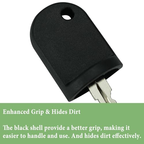 Golf Cart Ignition Keys 2 Pack with Dustproof Shell - 605946