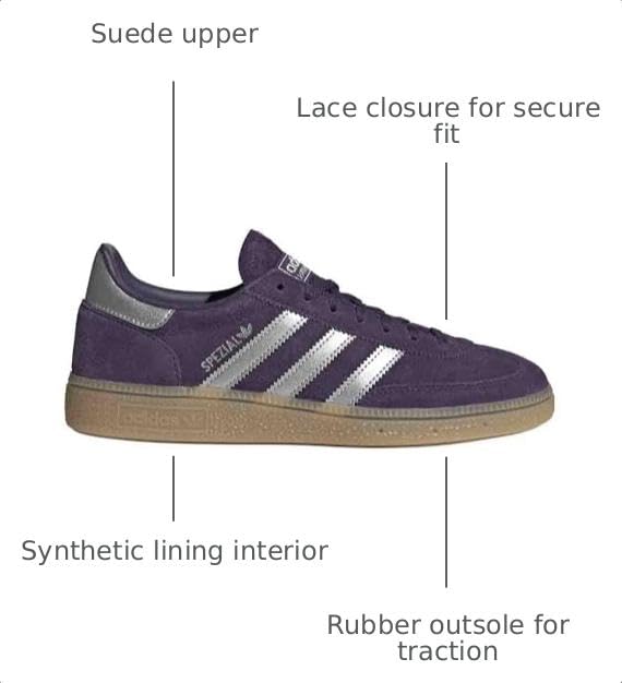 Handball Spezial Sneakers - Women's Purple - Size 7