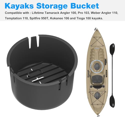 Kayak Hatch Bucket Replacement for Lifetime Kayaks – Storage Container
