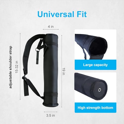 Adjustable Archery Quiver - Lightweight Back Hip Arrow Holder for Target Practice & Hunting