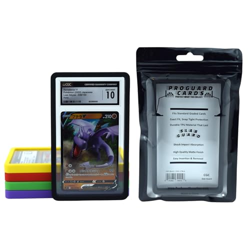 CGC Slab Guard - Snap Tight Protection for Graded Cards - Black