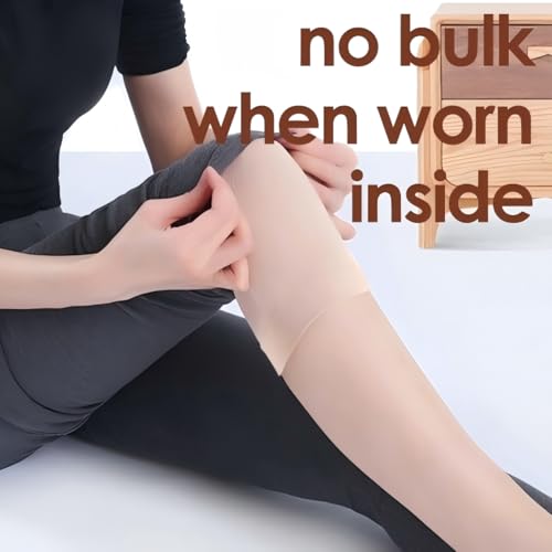 Keenso Cotton Knee Undersleeve for Meniscus Tear - Knee Sleeve for Running & Lifting