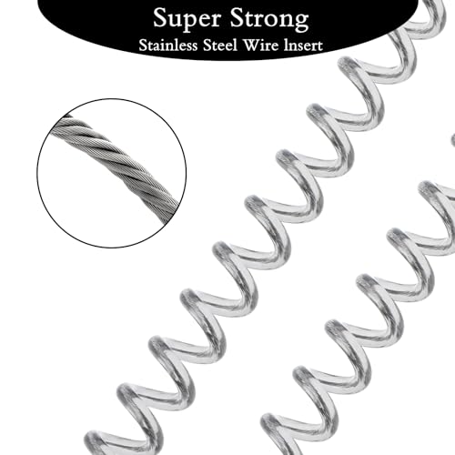 Heavy Duty Retractable Fishing Lanyard - 1.5 m Coiled Tether