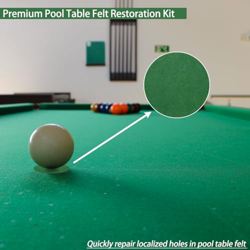 Billiard Spot Stickers - 35 Durable Pool Table Marker Dots (Green)