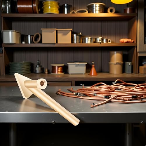 Gold Plastic Welder Soldering Iron Tips Triangular Copper Soldering Iron Head Replacement Tip for 80W Plastic Welding Repair Kit Parts and Accessories, Soldering Brazing Tools