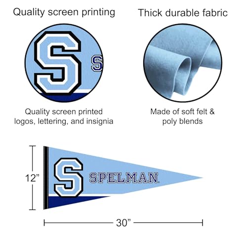 Spelman College Jaguars Pennant Flag – 12x30 in College Banner