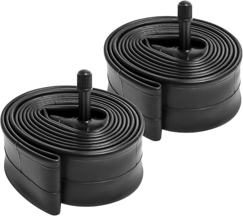 20-Inch Bike Tubes - Premium Butyl with Schrader Valve - 2 Pack