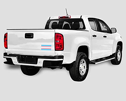 Transgender Pride Flag Decal - 4x6 All Weather Vinyl Sticker
