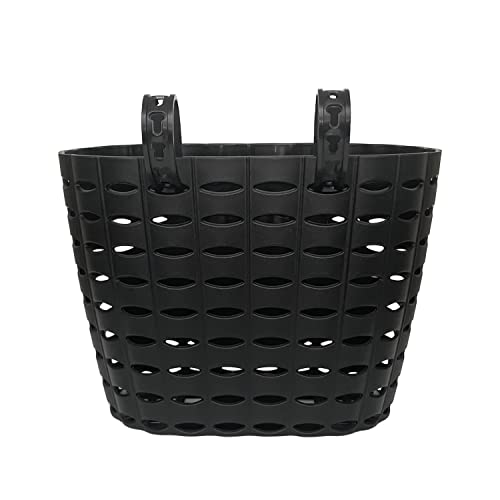 Kids Bike Basket with Bell & Spoke Beads - Durable Plastic