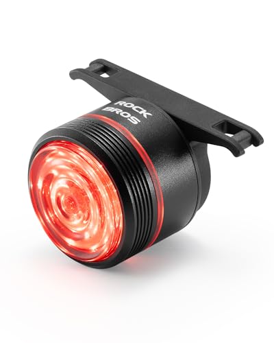 ROCKBROS Smart Rear Bike Tail Light with Motion Sensor and 6 Modes