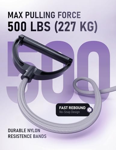 Ab Twister Board for Body Toning - Compact Portable, Purple
