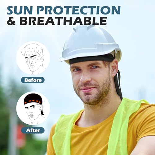Cooling Bandana Cap - Sweat Wicking Skull Cap for Outdoor Activities