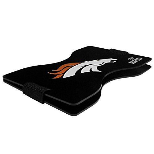 Denver Broncos RFID Blocking Wallet - Unisex Black