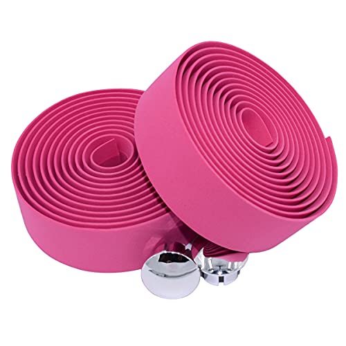 EVA Road Bike Handlebar Tape - Pink, 2PCS Set