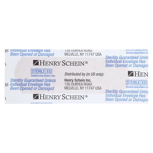 Sterile Adhesive Bandages, 1" x 3", Pack of 100