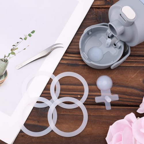 Replacement Bottle Seal Ring & Stopper Set - 6 Pieces