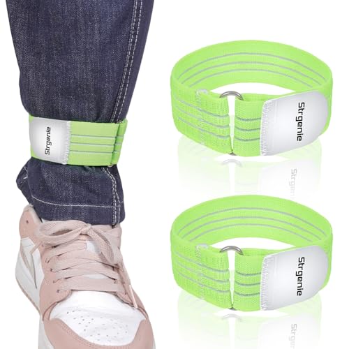 Elastic Cowboy Boot Straps - Green, 2 Pcs, L14.3"xW1.4"