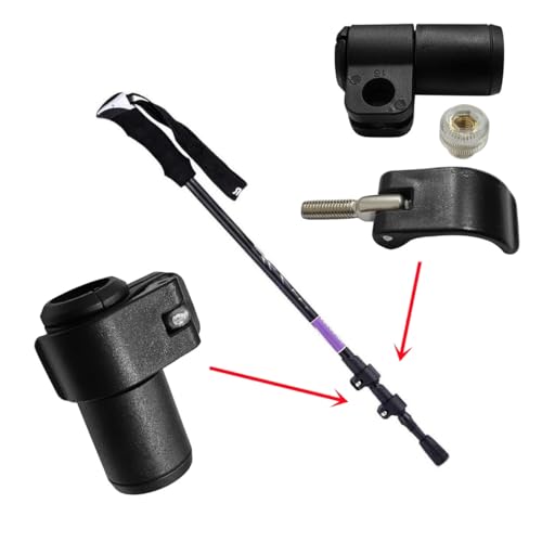 18mm Hiking Pole Replacement Quick Release Flip Locks - 2 Pack