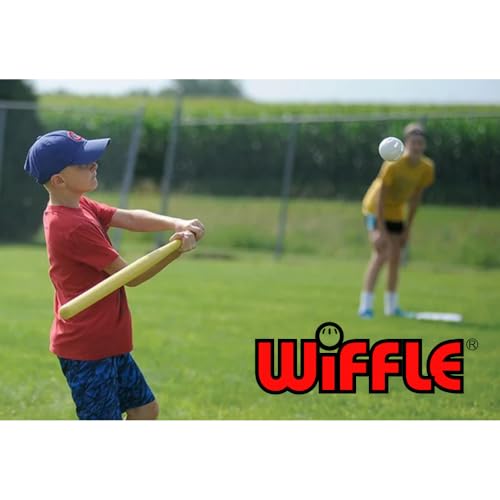 Regulation Baseball-Sized Plastic Wiffle Ball - White, 2.86 Inch