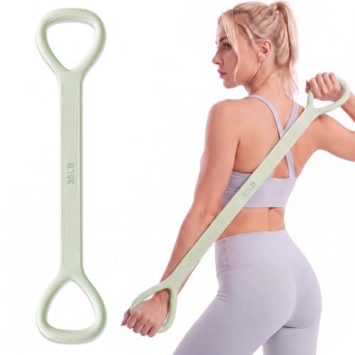 MakeStronge Green 35LB Figure 8 Resistance Band for Arms & Upper-Body