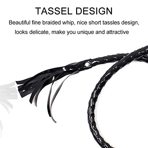 CALIDAKA 55in Riding Crop Whip for Horse Riding Sport – PU Leather Easy Grip