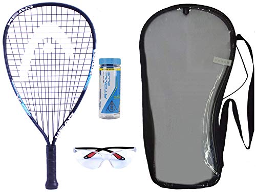 Beginner Deluxe Racquetball Starter Kit with Racket & Balls