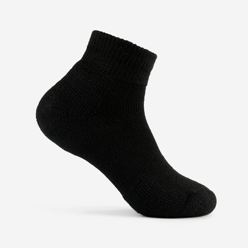 Thorlos Mens Tmx Max Cushion Ankle Tennis Socks - Large Black, 1 Pair