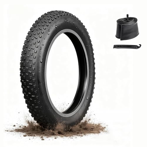 Kulifoo 20x4.0 Fat Tire Electric Bike Tire & Inner Tube - 1 Pack