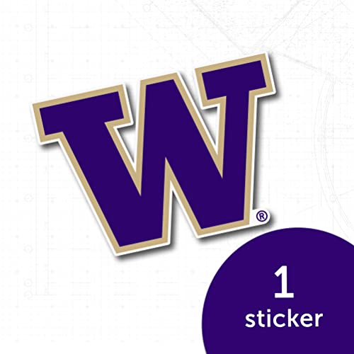 Washington Huskies Vinyl Decal Sticker for Laptops & Cars