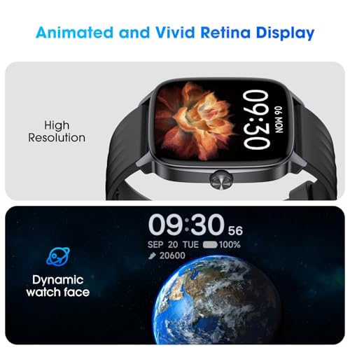 Senior-Friendly Pedometer Watch with Heart Rate & Sleep Tracker