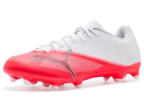 Puma Mens Ultra 7 Play Firm Ground Soccer Cleats Narrow Red/Black/White