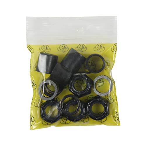 Skateboard Truck Speed Kit - Axle Washers, Nuts & Spacers