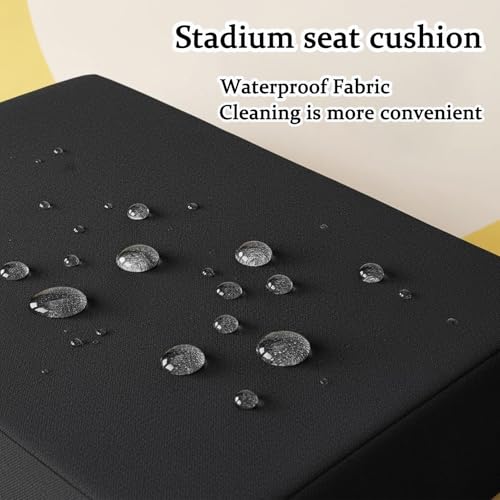 Foreard Waterproof Stadium Seat Cushion 3.15 Inches Thick Portable Bleacher Pad