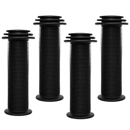 Bicycle Handlebar Grips - 22mm Rubber Replacement for Kids Bikes - 4 Pcs