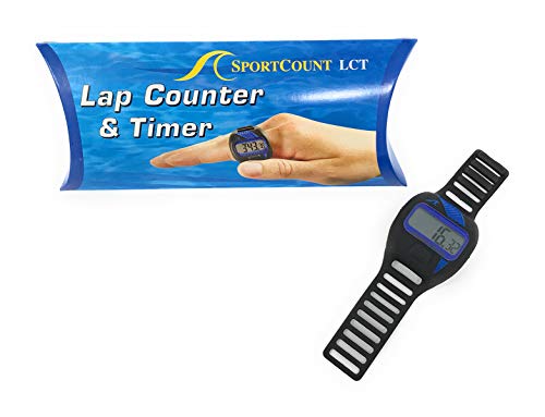Waterproof Lap Counter Timer for Swimming, Running & Cycling