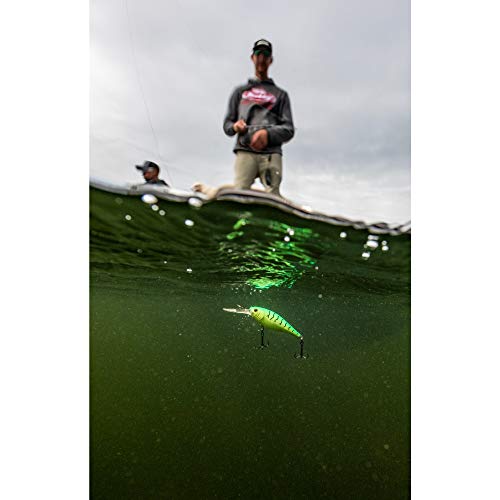 Flicker Shad Fishing Lure - Black Gold Sunset, 2in, 3/16 oz