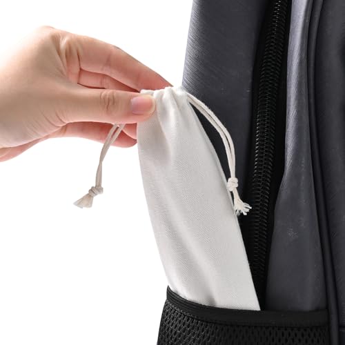 Portable Stainless Steel Travel Utensils Set with Pouch - Silver