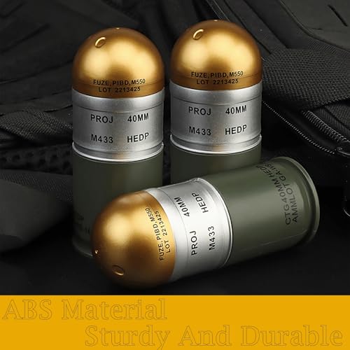 40mm Tactical Dummy Grenade Storage Box - Gold