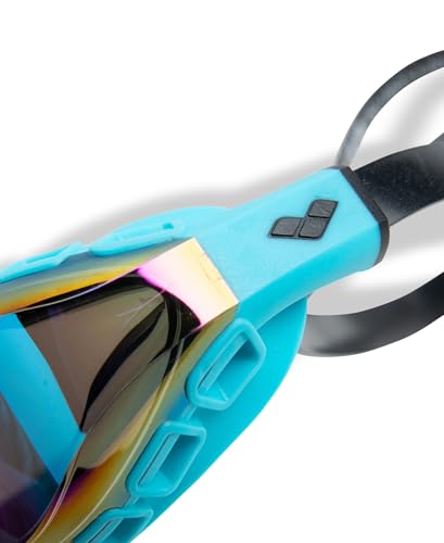 Arena Unisex Swim Goggles Mirror Emerald/Peacock - Professional Racing
