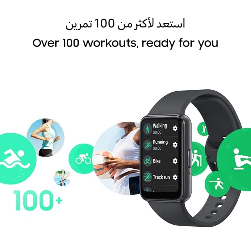 Samsung Galaxy Fit 3 Fitness Tracker - 1.6" AMOLED, IP68, 14 Days Battery Life
