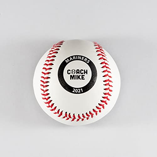 Personalized Leather Baseball for Best Coach - Custom Gift