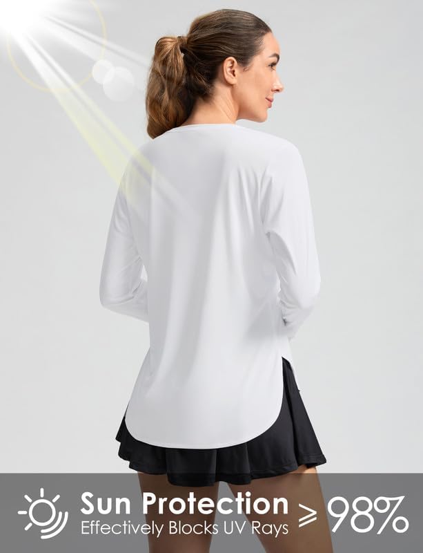 Skiennix Women's Sun Shirt - UPF 50+ Long Sleeve UV Protection for Outdoor Activities | Lightweight Quick-Dry