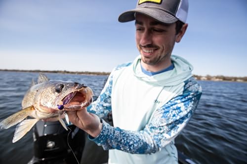 Versatile Walleye Spin Jig with Thumper Willow Blade - 1/8 Oz