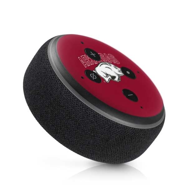 University of Arkansas Razorbacks Skin for Amazon Echo Dot 3
