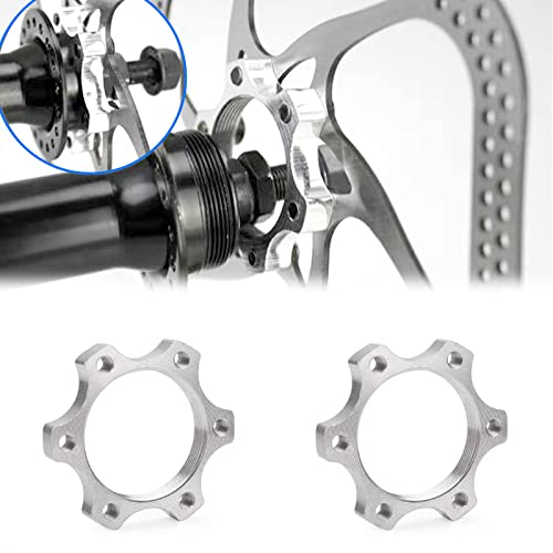 44mm Bike Freewheel Threaded Hub - Set of 2 Aluminum Adapters