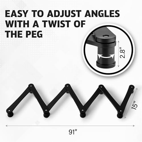 ACE HOCKEY Snake 7 Stickhandling Trainer - Dryland Hockey Puck Control Aid