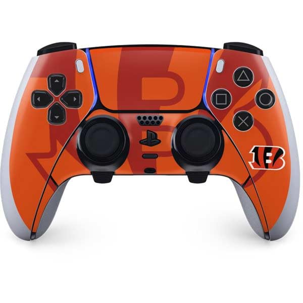 Cincinnati Bengals PS5 DualSense Edge Skin - NFL Decal Wrap