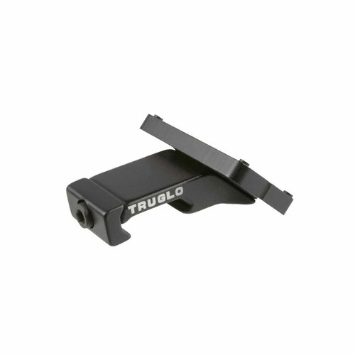 TRUGLO 45 Degree Offset Tactical Hunting Shooting Versatile Durable Aluminum Red-Dot Sight Mount for Picatinny Rails | Mount Adadapter Plates Included
