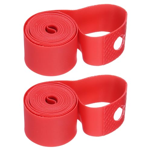 Bicycle Rim Strip - 22" x 20mm, Durable PVC Bike Tire Liner (2-Pack)